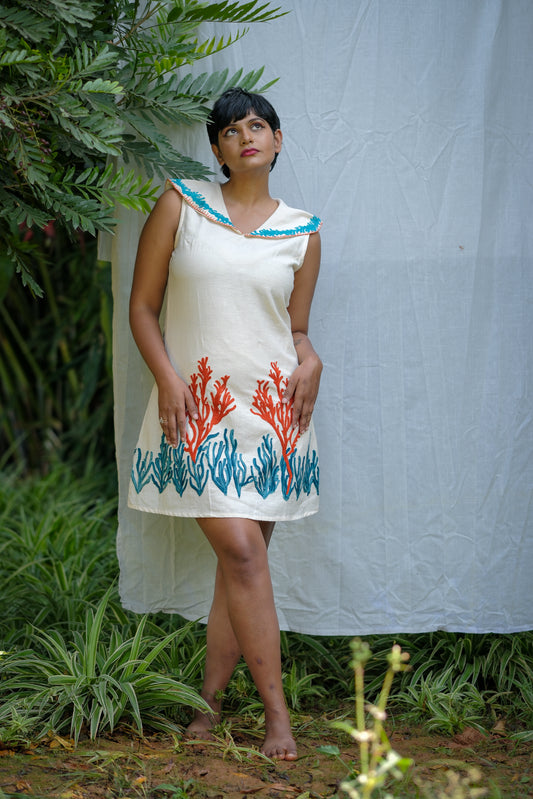 The Okinawa Coral Dress