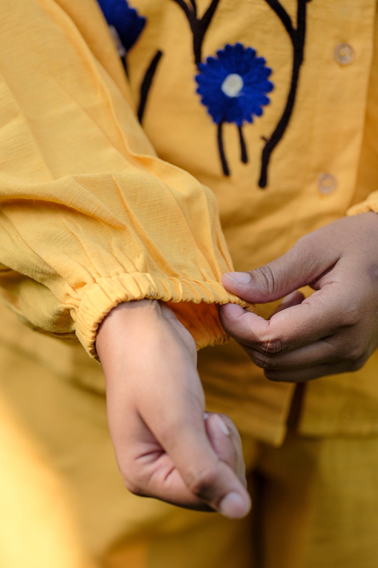 The Yellow Paradox Oversized  Shirt
