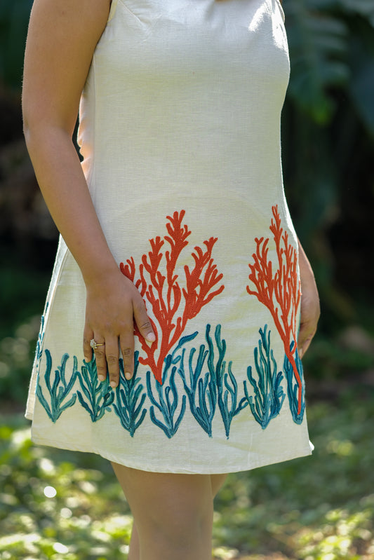 The Okinawa Coral Dress