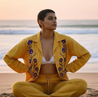 The Yellow Paradox Oversized  Shirt